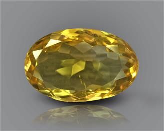 Yellow Citrine Natural Certified 5.58 CTS... ( 86431 ) (D)